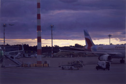 Frank Bauer - Flughafen Düsseldorf, Sonnenuntergang